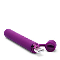 Le Wand Baton Vibrator Chrome Cherry