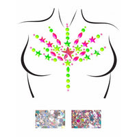 Leg Avenue Bliss Neon Black Light Adhesive Body Jewels