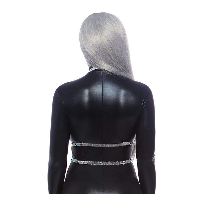 Leg Avenue Iridescent Studded Vinyl Body Harness
