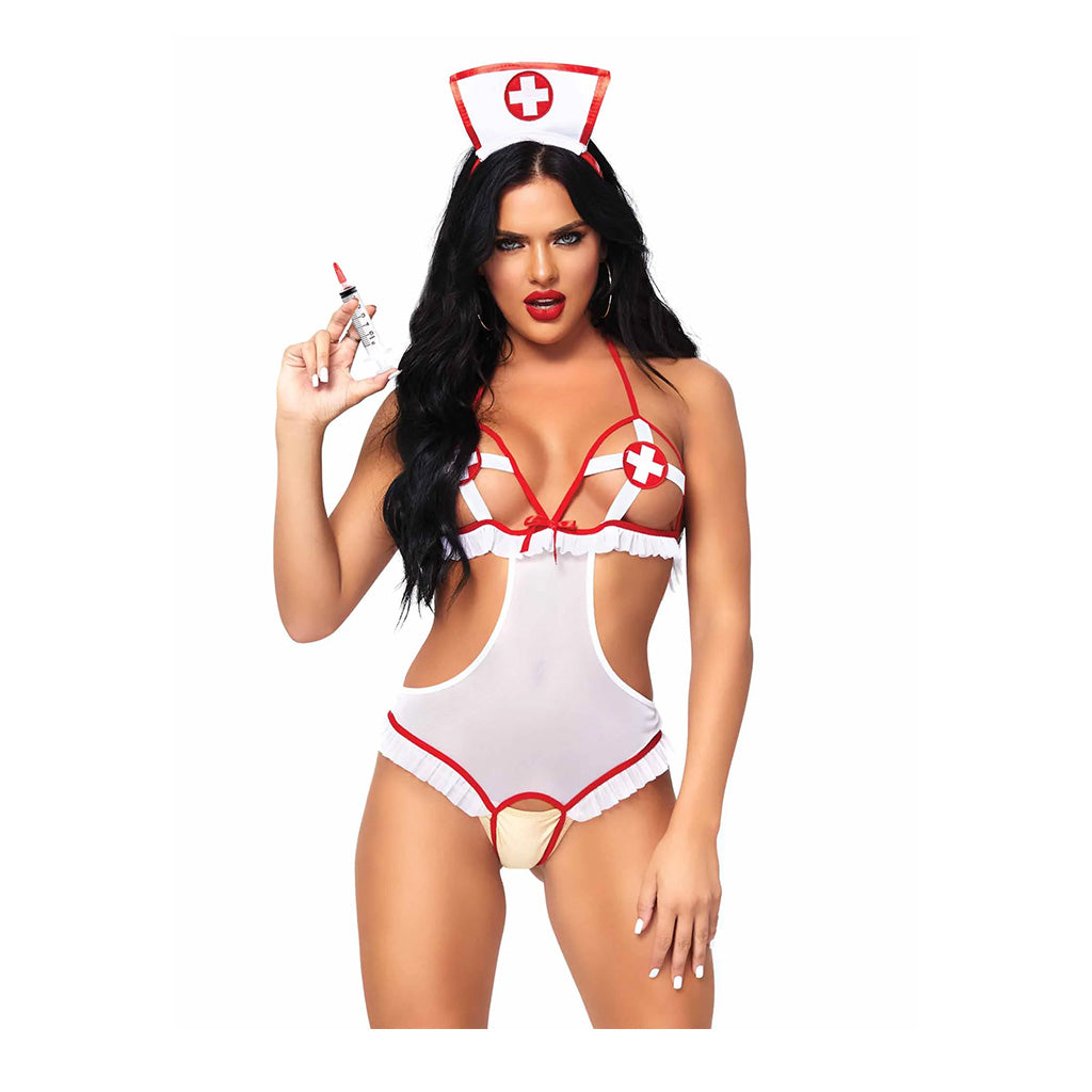 Leg Avenue Naughty Nurse Lingerie Set