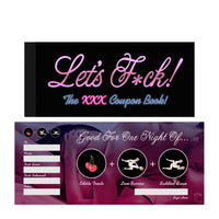 Let's F*ck! The XXX Coupon Book