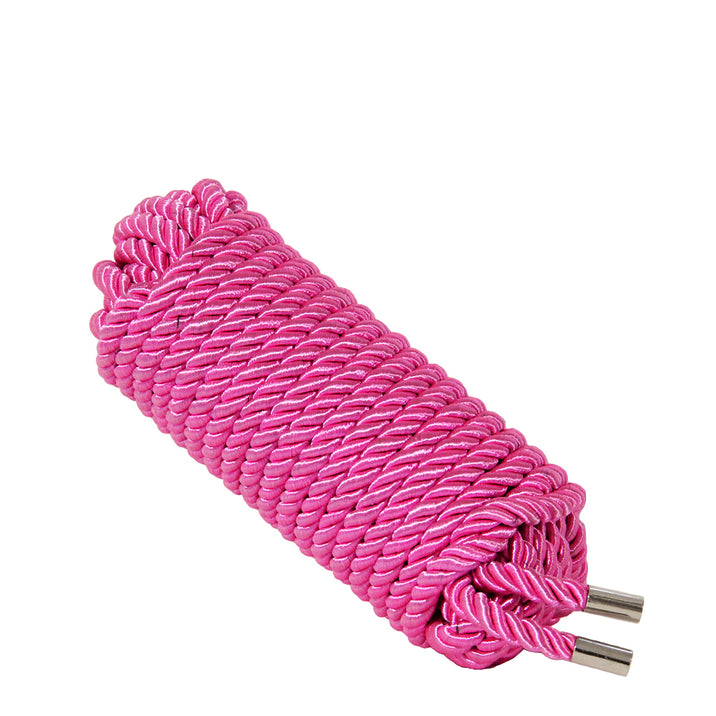 Love in Leather 10m Satin Rope