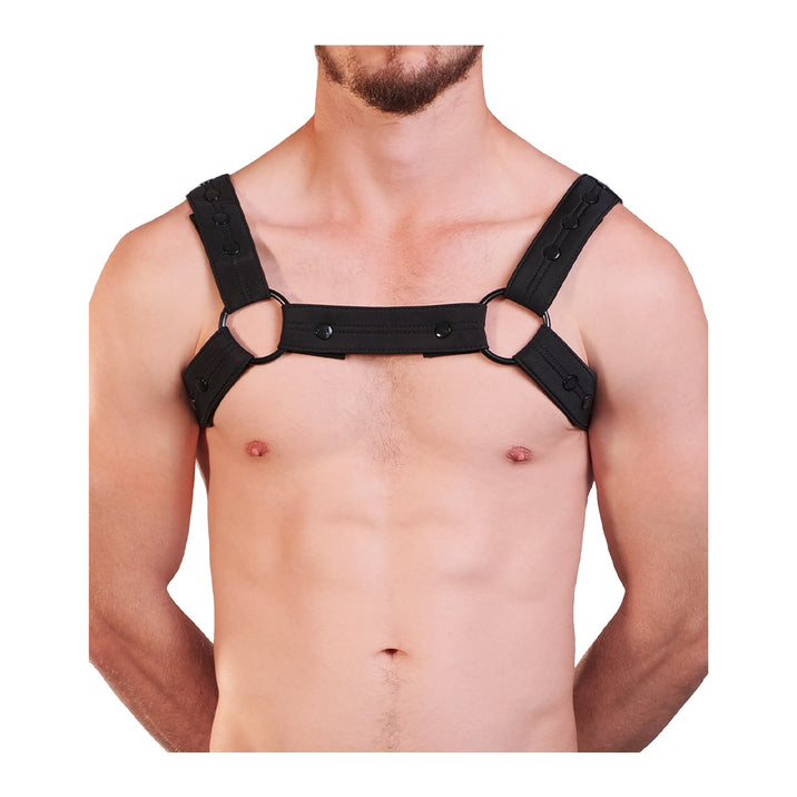 Love in Leather Neoprene Bulldog Brace