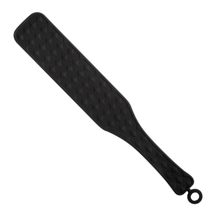 Love in Leather Patterned Silicone Paddle