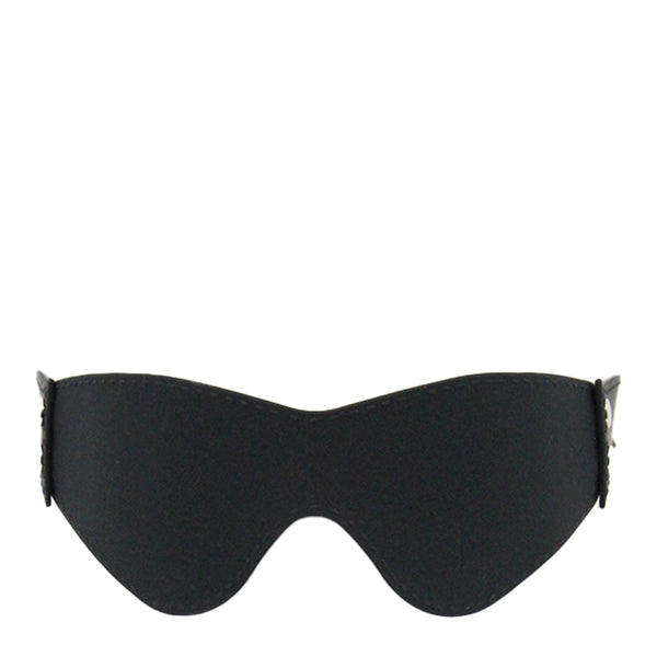 Love in Leather Silicone Blindfold