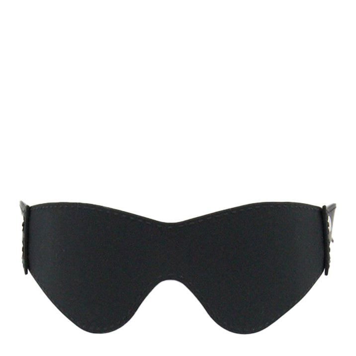 Love in Leather Silicone Blindfold