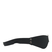 Love in Leather Silicone Blindfold