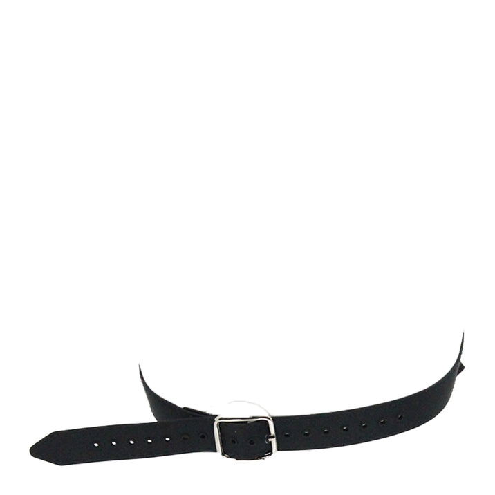 Love in Leather Silicone Blindfold