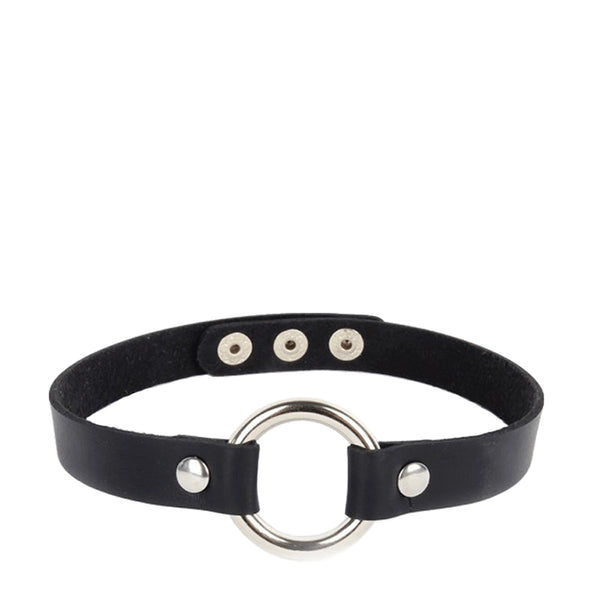 Love in Leather Vegan O-Ring Choker