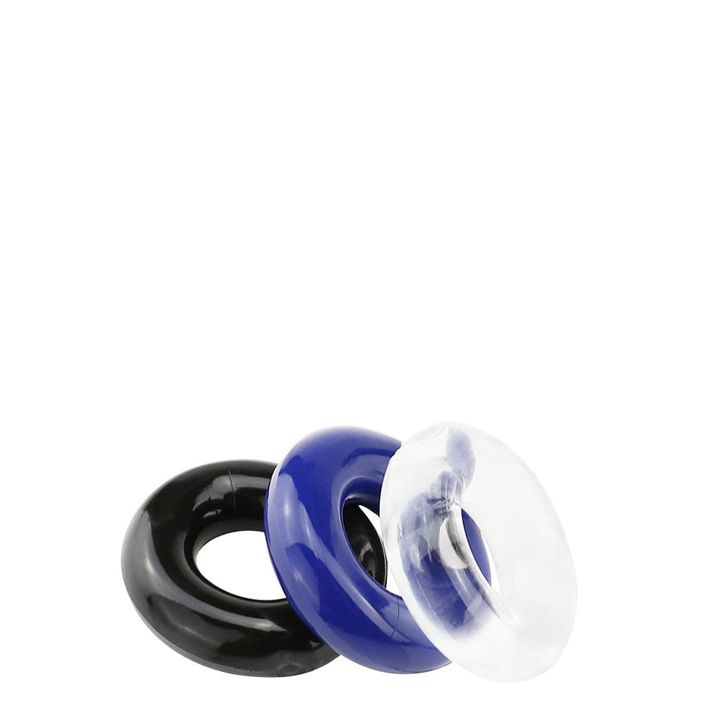 Lovetoy Power Plus Triple Donut Cock Ring Set