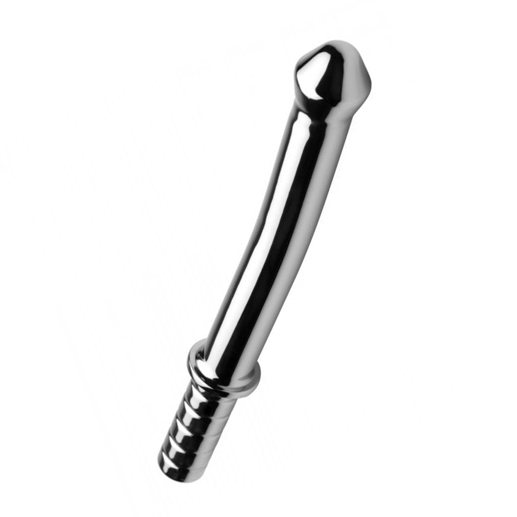 Master Series Stainless Steel Dildo with Handle