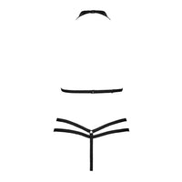 Maison Close Le Petit Secret Black Harness & Thong Set