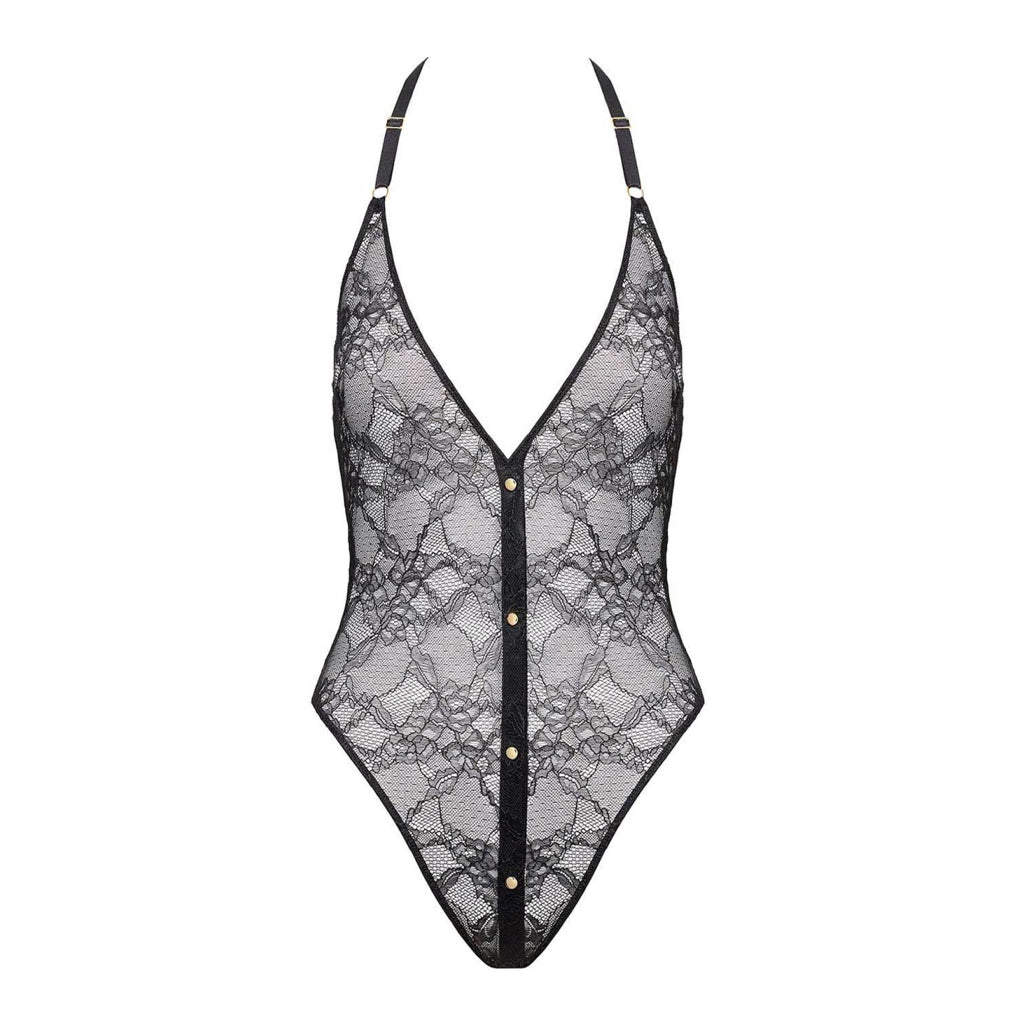 Maison Close Jeux Magnétiques Button-Up Bodysuit