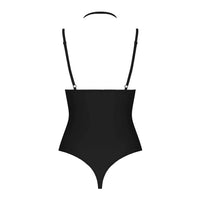 Maison Close Le Petit Secret Open Chest Black Bodysuit