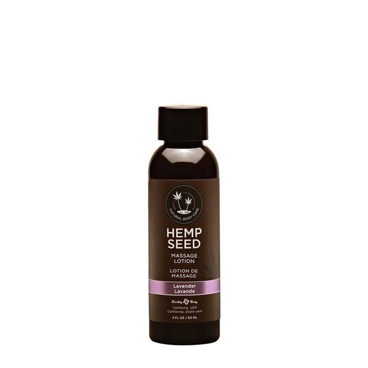 Earthly Body Hemp Seed Massage Oil Lavender 59ml