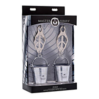 Master Series Monarch Nipple Clamps with Buckets