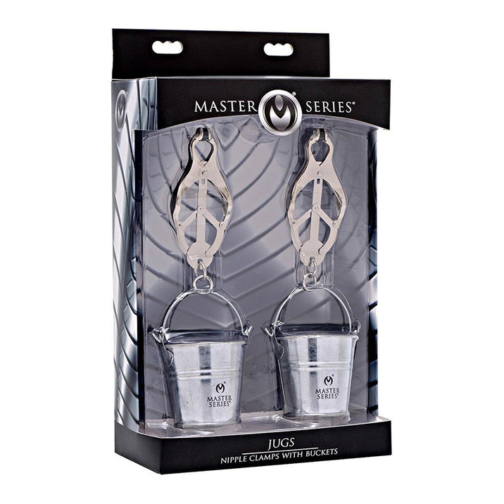 Master Series Monarch Nipple Clamps with Buckets