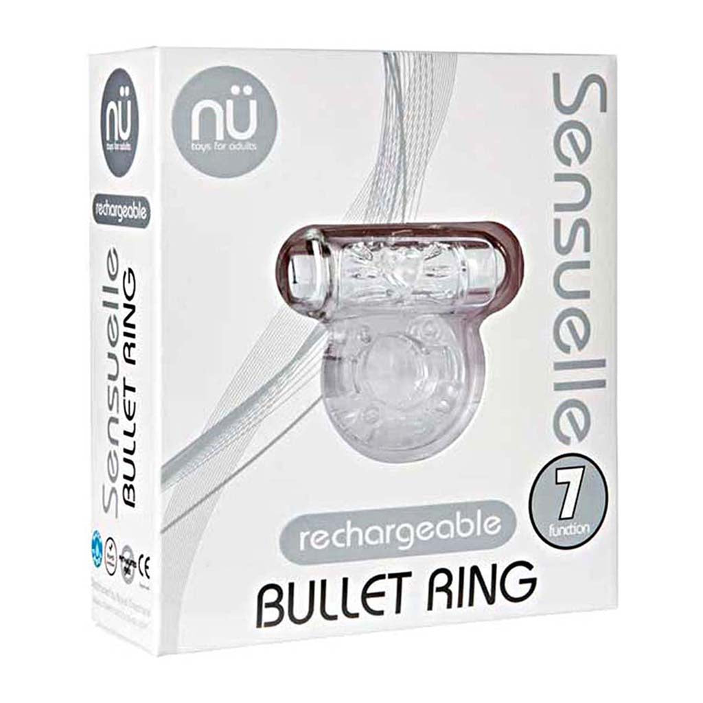 NU Sensuelle Rechargeable 7F Bullet Ring