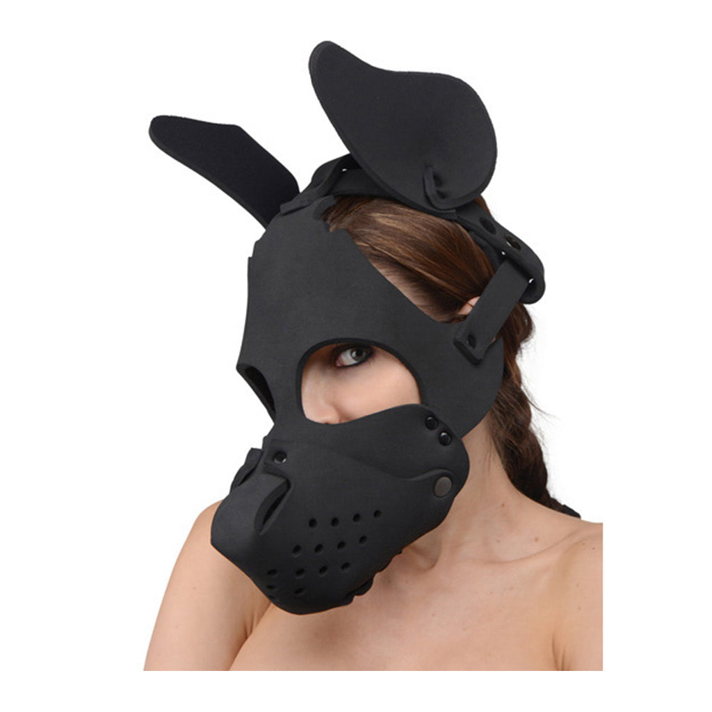Neoprene Puppy Hood with Removable Muzzle