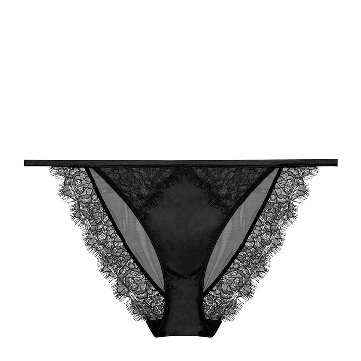 Playful Promises Melina Black Tanga Panty