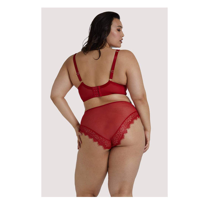 Playful Promises Melina Red High Waist Brief