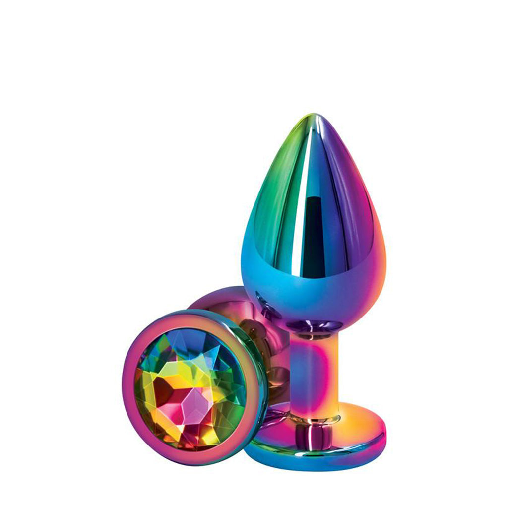Rear Assets Multicolour Jewel Plug Rainbow