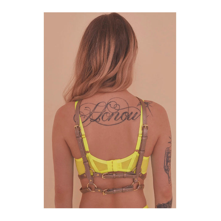 Regalia Pale Gold Chest Harness