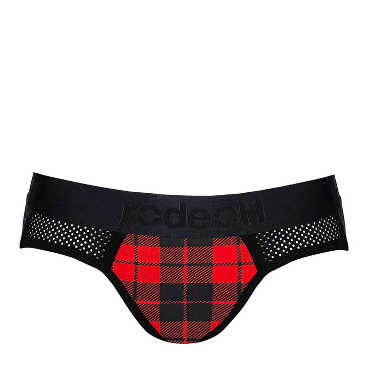 RodeoH Shift Jock Packer Red Plaid