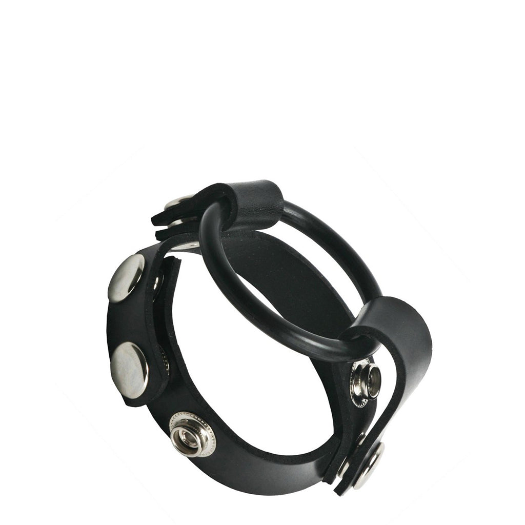 Rubber Cock Ring Harness