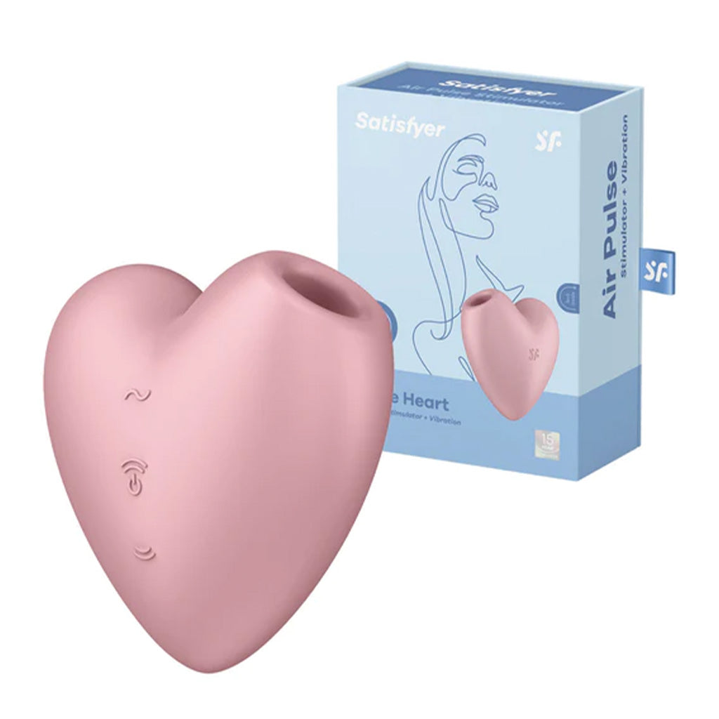 Satisfyer Cutie Heart  Air Pulse Stimulator + Vibration