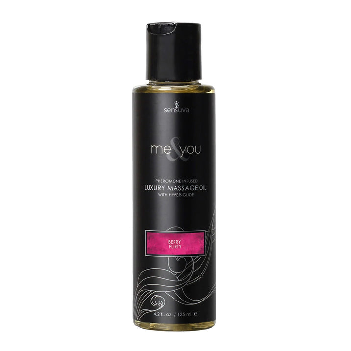 Sensuva Me & You Massage Oil Berry Flirty