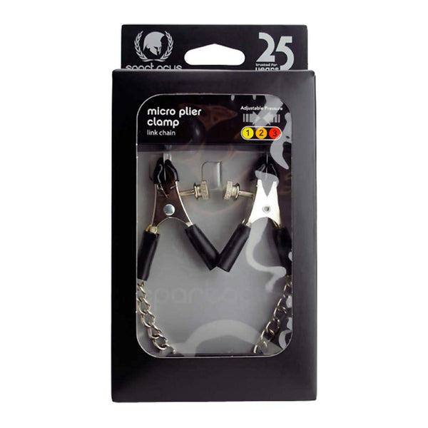 Spartacus Adjustable Micro Plier with Link Chain