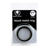Spartacus Black Steel Cock Ring