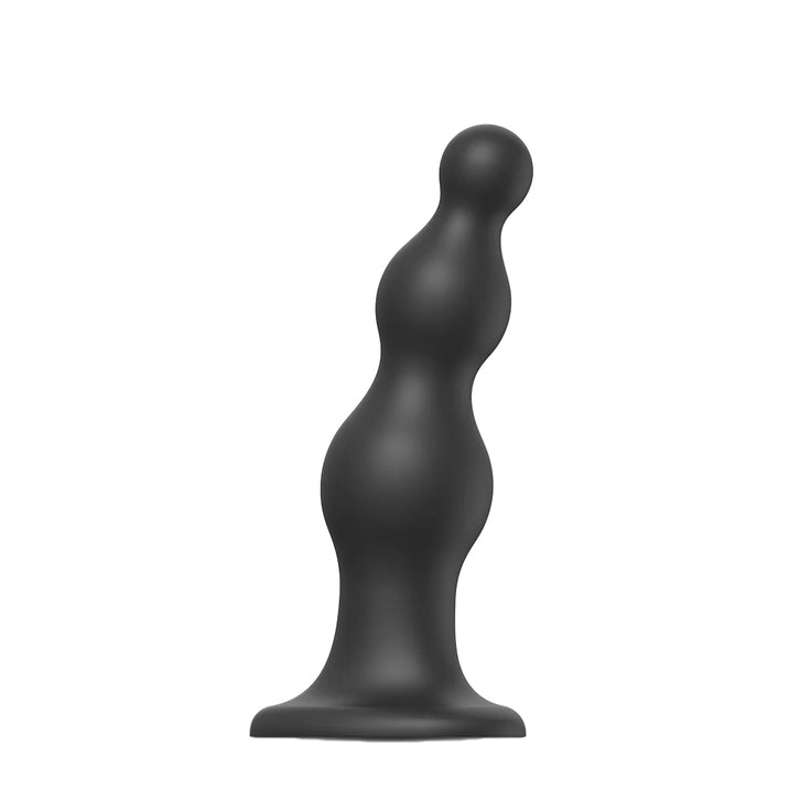 Strap-On-Me Beaded Dildo Plug Black