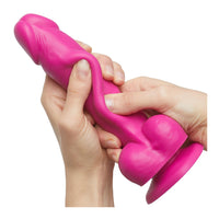Strap-On-Me Sliding Skin Dual Density Dildo Pink