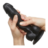 Strap-On-Me Sliding Skin Realistic Dildo Black