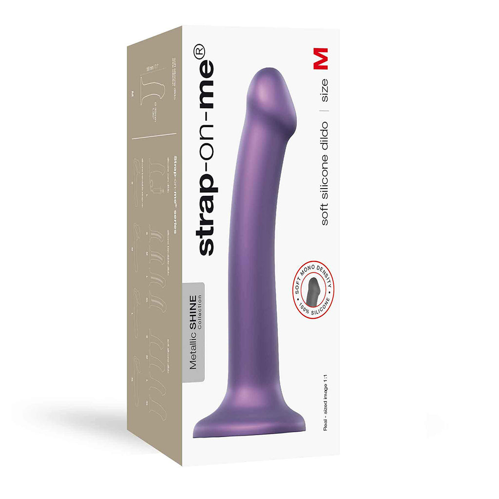 Strap-On-Me Soft Dildo Metallic Purple