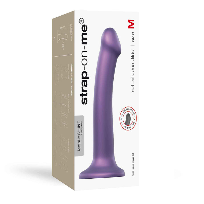 Strap-On-Me Soft Dildo Metallic Purple