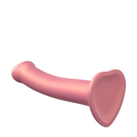 Strap-On-Me Soft Dildo Metallic Rose Gold