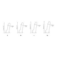 Strap-On-Me Soft Realistic Dildo Light Tone