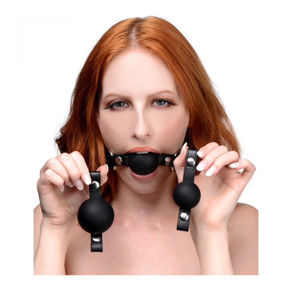 Strict Interchangeable Silicone Ball Gag Set