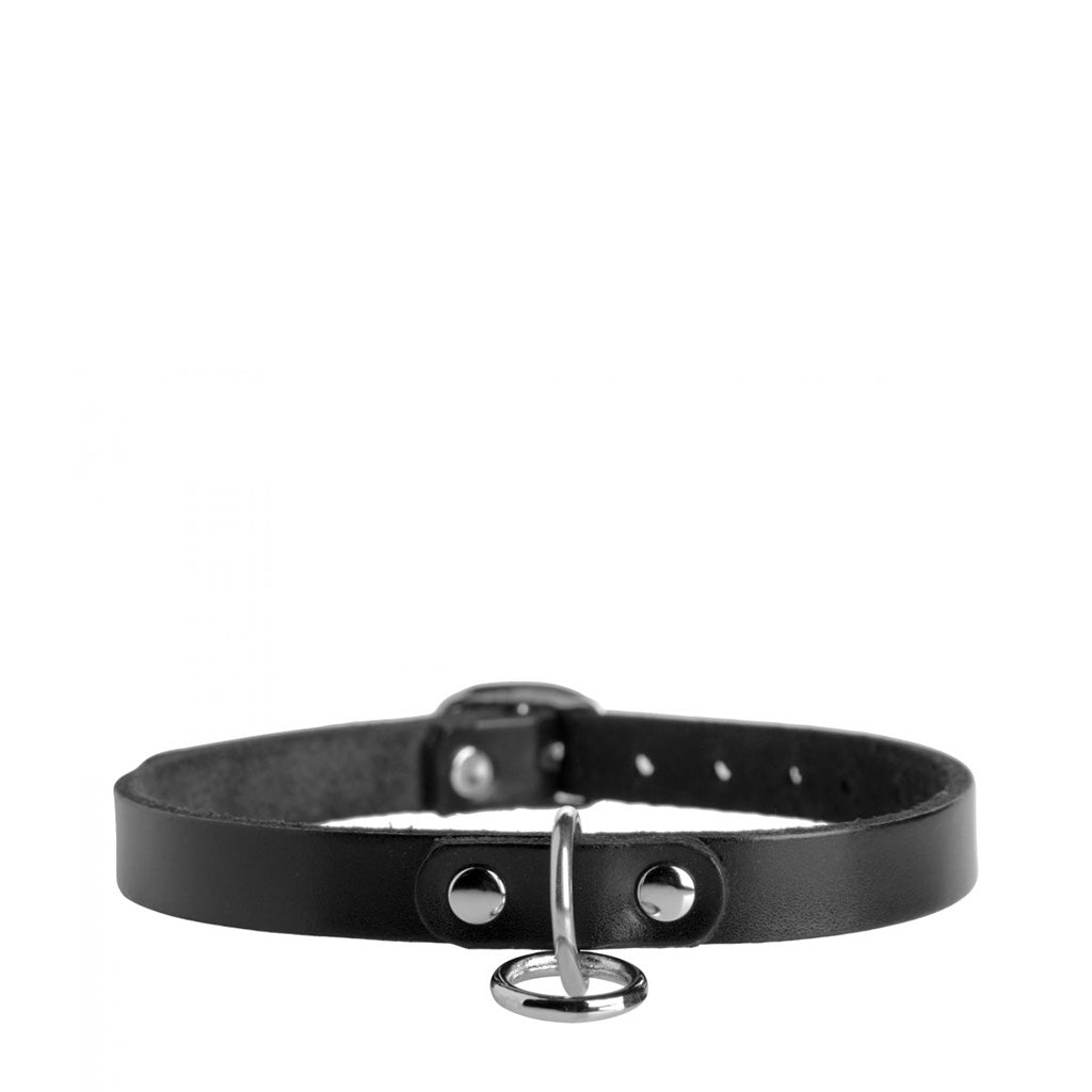 Strict Leather O-ring Choker