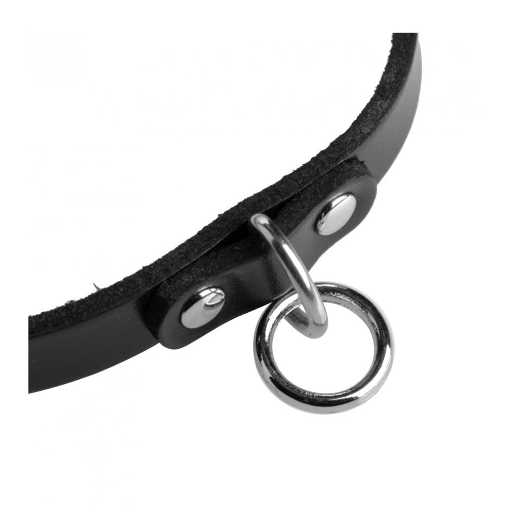 Strict Leather O-ring Choker