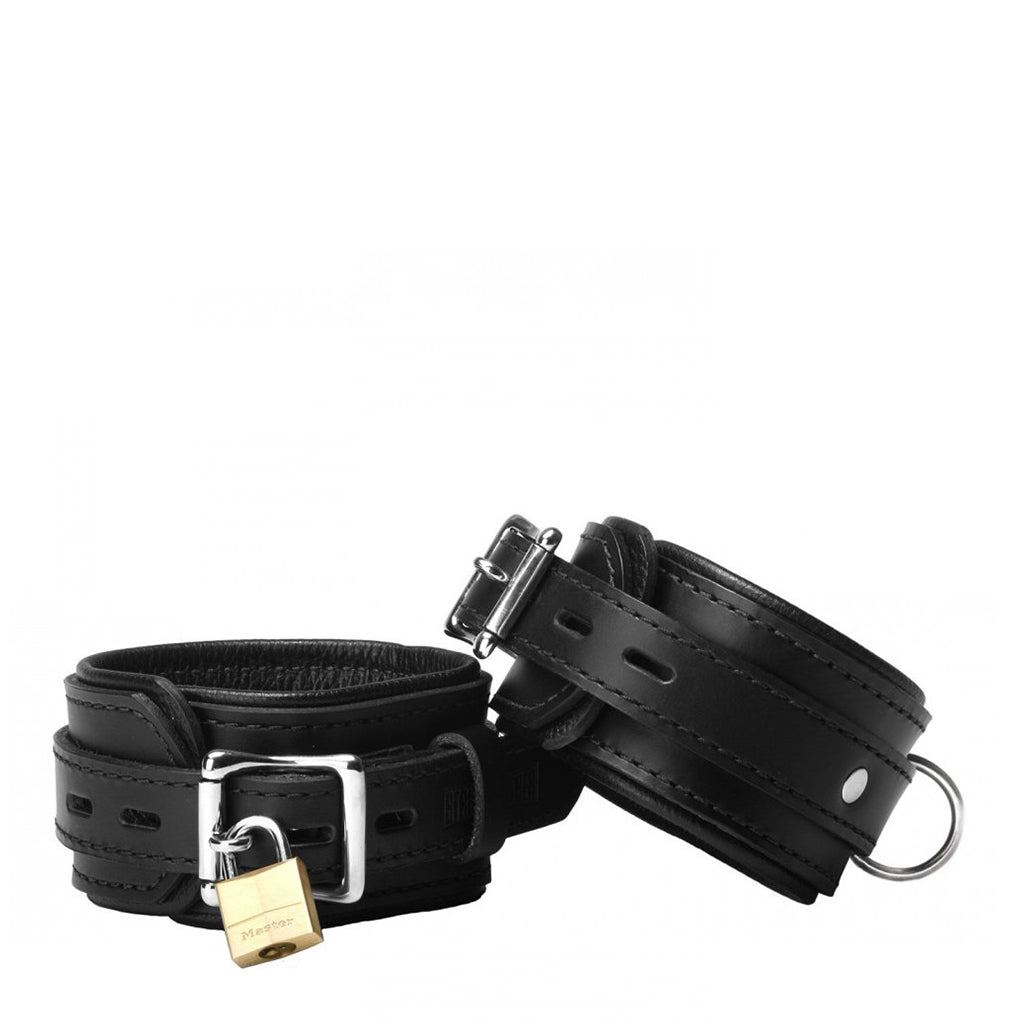 Strict Leather Premium Locking Wrist Cuffs