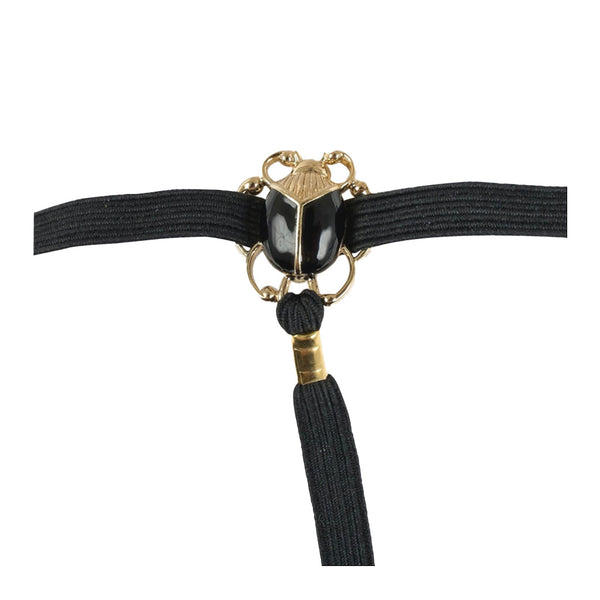 Sylvie Monthule The Kiss of Isis Gold G-String