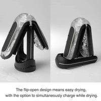 Tenga Flip Zero Electronic Vibration Strong Black