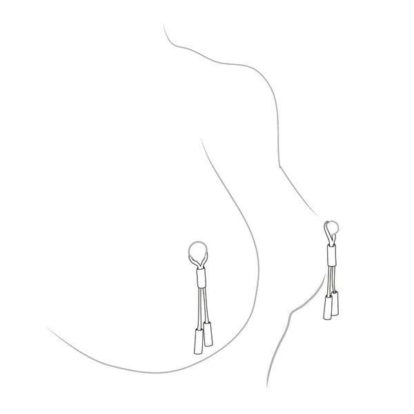 Crave Leather Nipple Tassels