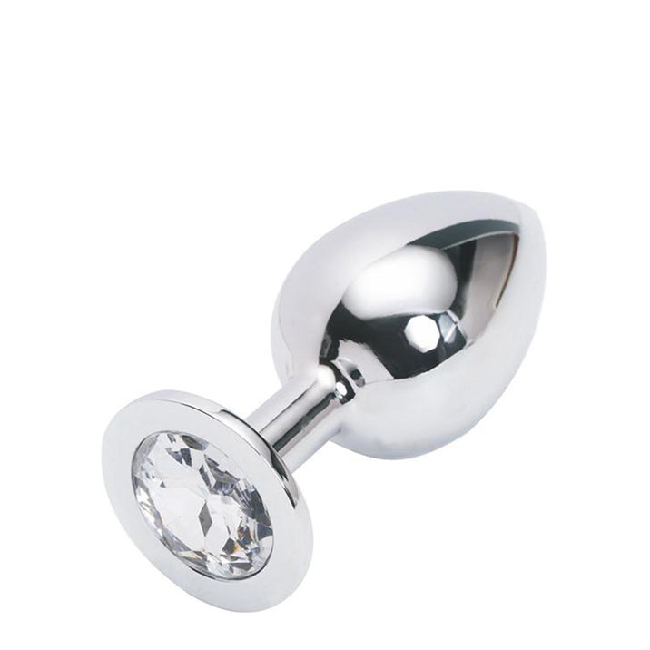 Lovetoy Jewel Butt Plug Clear