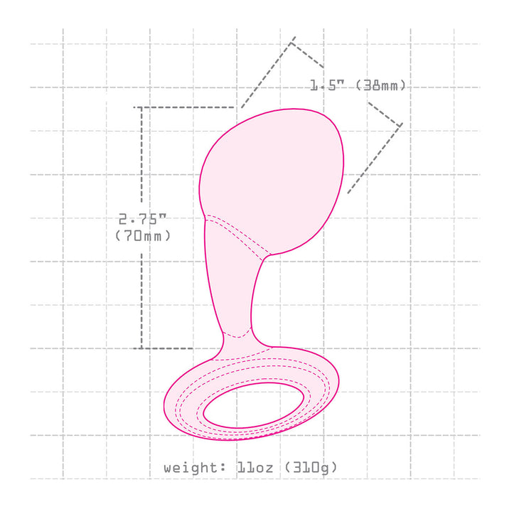 njoy Butt Plug Pure L