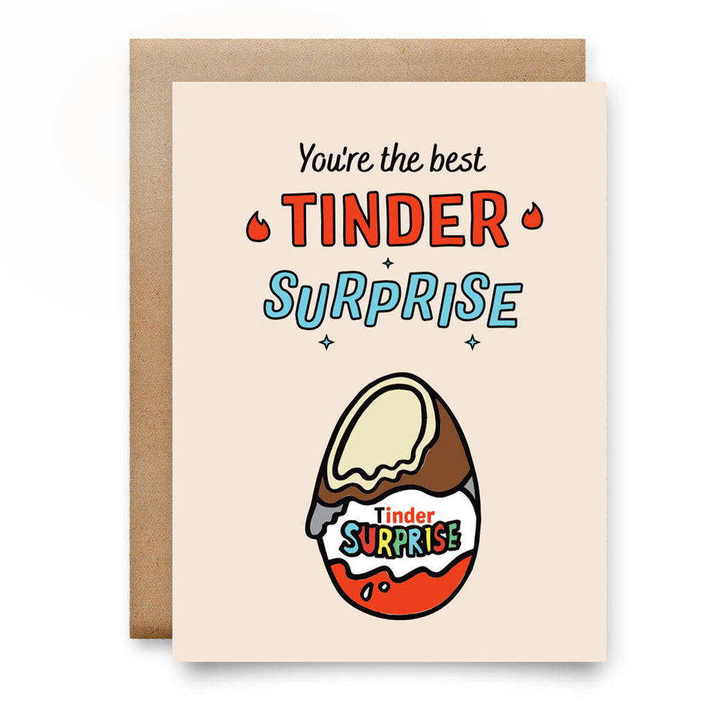 You're the Best Tinder Surprise Card